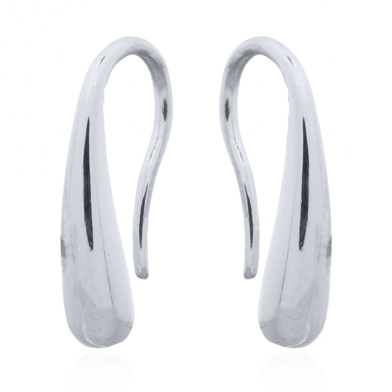 Petite Sterling Silver Water Drop Earrings