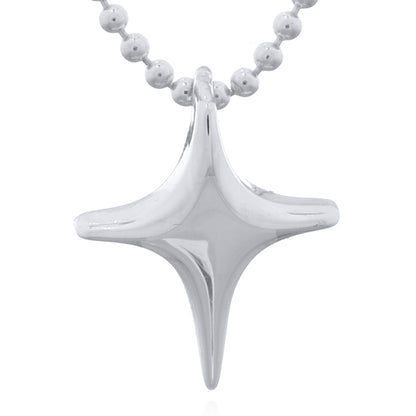 Bloomed Lotus with Mother of Pearl 925 Sterling Silver Pendant
